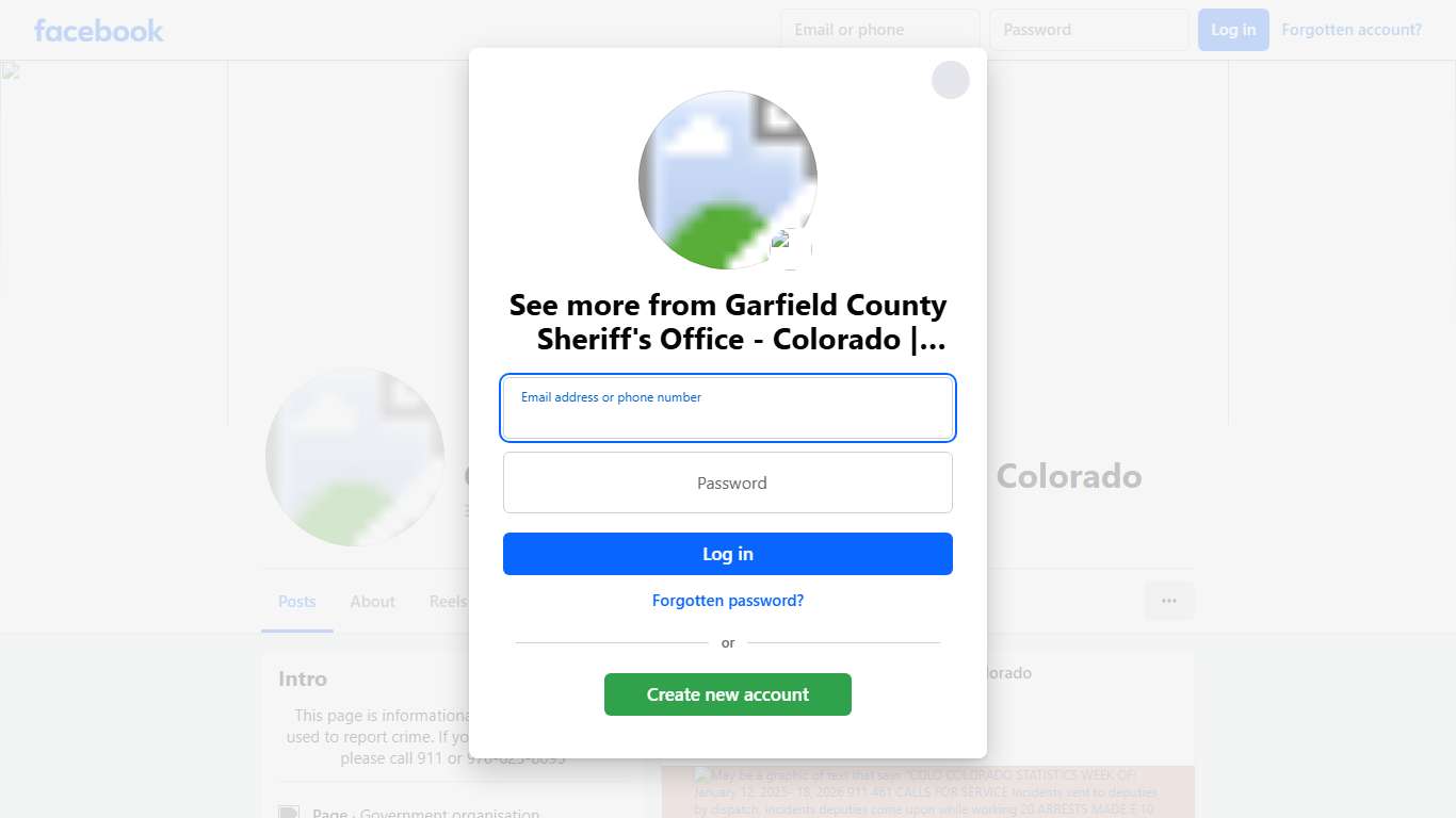 Garfield County Sheriff's Office - Colorado Glenwood Springs CO Facebook