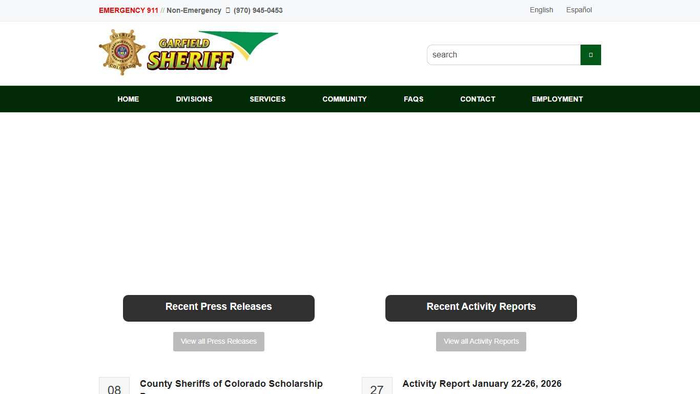 Garfield County Sheriff Colorado